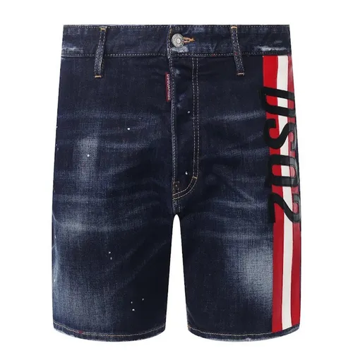 DSquared2 Quần shorts - Quần Short Nam Dsquared2 S74MU0601 Màu Xanh Đậm Size 50 - Vua Hàng Hiệu