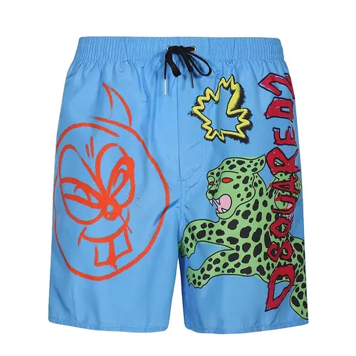 Quần Short Nam Dsquared2 Swim D7N584170 Màu Xanh Da Trời Size 48