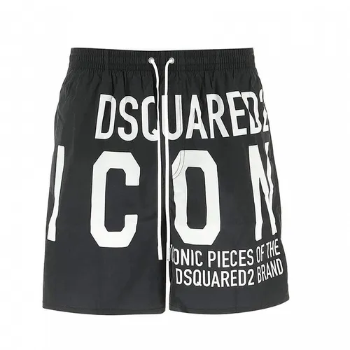Thời trang - Quần Short Nam Dsquared2 Swim Shorts D7N582940 Màu Đen Size 44 - Vua Hàng Hiệu