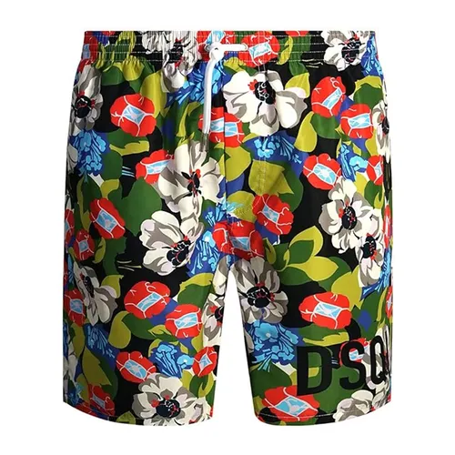 DSquared2 Quần shorts Ý - Quần Short Nam Dsquared2 Swimming D7BM84900 Phối Màu Size 44 - Vua Hàng Hiệu