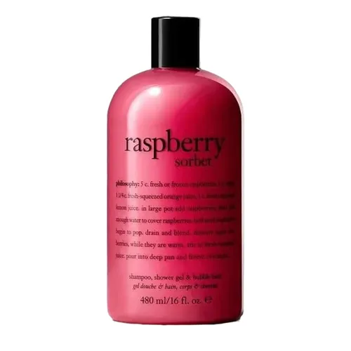 Sữa Tắm Gội Philosophy 3in1 Raspberry Sorbet Shower Gel 480ml