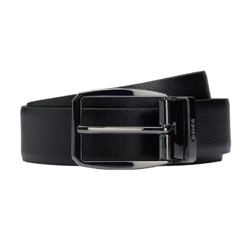 Thắt lưng Hugo Boss - Thắt Lưng Nam Hugo Boss 470148 102 Màu Đen - Vua Hàng Hiệu