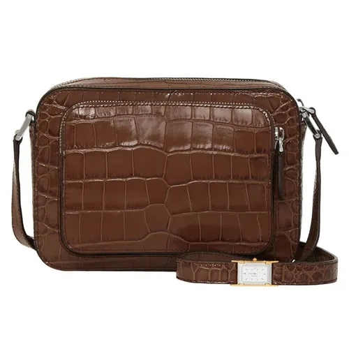 Túi Đeo Chéo Nam Burberry Faux Watch Crossbody Bag Màu Nâu - Túi xách - Vua Hàng Hiệu