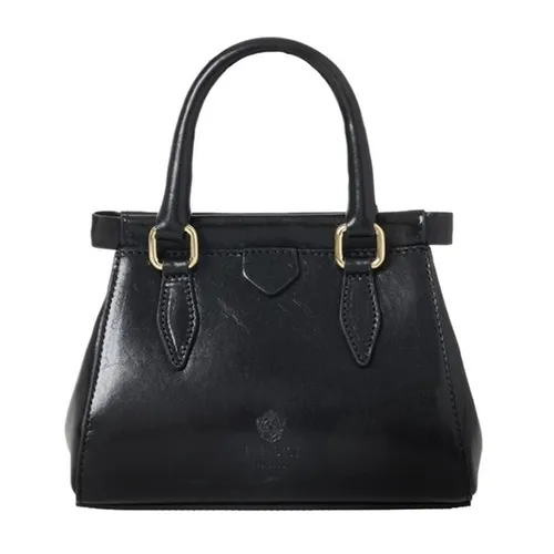 Túi xách Medici Of Florence - Túi Đeo Chéo Nữ Medici Of Florence Calfskin 2460 3.5 MED246357EBCDF2B7A56 Màu Đen - Vua Hàng Hiệu