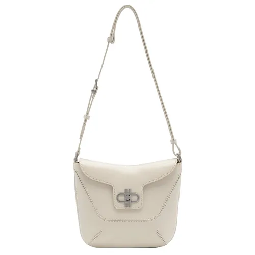 Túi Đeo Chéo Nữ Pedro Icon Leather Satchel Bag 76610074 Chalk Màu Trắng Kem - Túi xách - Vua Hàng Hiệu