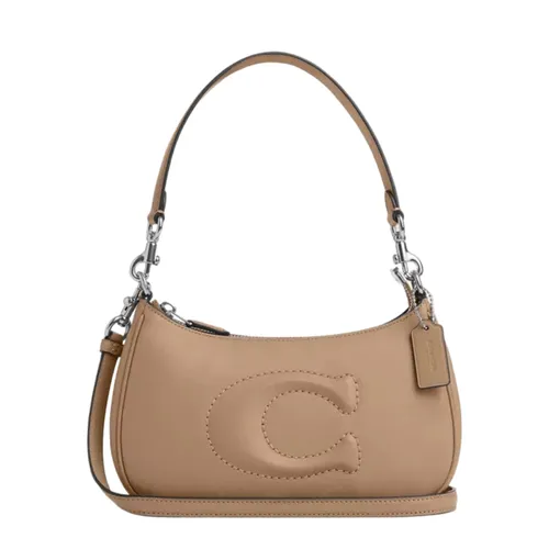 Túi Đeo Vai Nữ Coach Teri Shoulder Bag CR099 Màu Nude