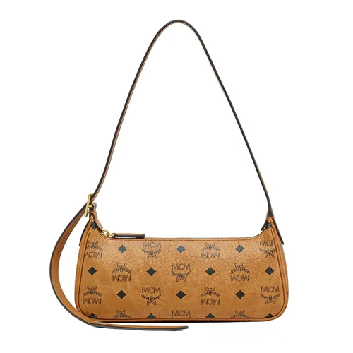 Túi xách MCM - Túi Đeo Vai Nữ MCM Aren Shoulder Bag In Visetos MWSESTA02CO001 Màu Cognac - Vua Hàng Hiệu