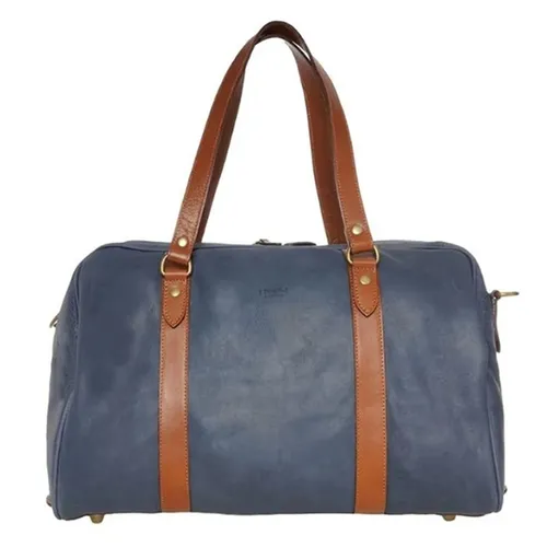Túi xách Medici Of Florence - Túi Du Lịch Medici Of Florence Calfskin 1001-2 DL MED100D9EE824 Màu Xanh Denim - Vua Hàng Hiệu