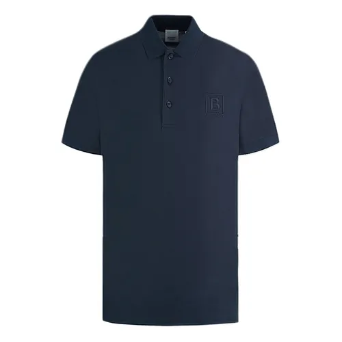 Áo Polo Nam Burberry B Box Letter Graphic Cotton Polo Shirt Màu Xanh Navy Size XS - Thời trang - Vua Hàng Hiệu