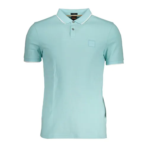 Áo Polo Nam Hugo Boss 50472665PASSERTIP_AZ461 Polo Shirt Màu Xanh Nhạt Size L - Thời trang - Vua Hàng Hiệu
