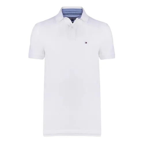 Áo Polo Nam Tommy Hilfiger Regular Fit LA20240263 Màu Trắng Size M - Thời trang - Vua Hàng Hiệu