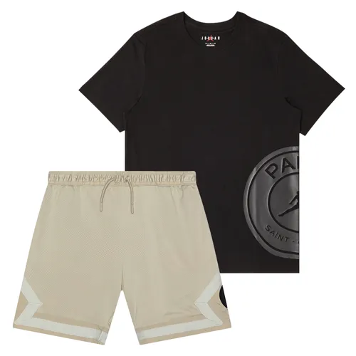 Bộ Thể Thao Nam Nike PSG Jordan Paris Saint-Germain DZ2917-010/95C507-F87 Màu Đen Be Size S