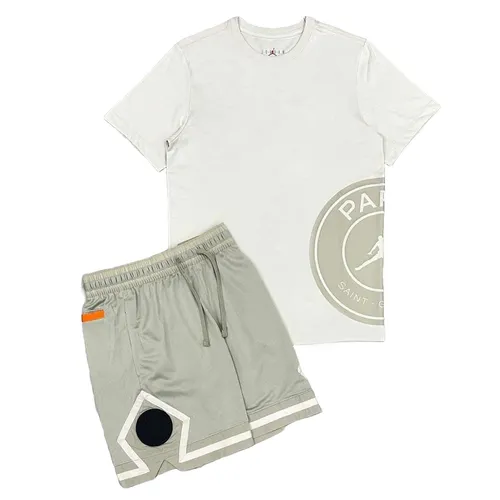 Bộ Thể Thao Nam Nike PSG Jordan Paris Saint-Germain DZ2917-072/DZ2951-230 Màu Trắng Xám Size XL