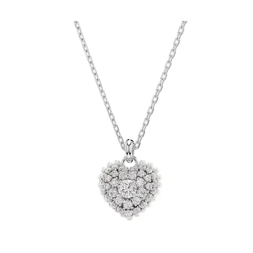 Dây Chuyền Nữ Swarovski Heart Hyperbola Jewelry Màu Trắng Bạc