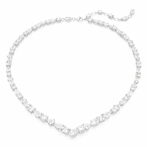 Dây Chuyền Nữ Swarovski Mixed Cuts Mesmera Necklace 5665242 Màu Bạc