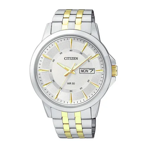 Đồng Hồ Nam Citizen Men's Quartz Watch BF2018-52A Màu Demi (Vàng-Bạc)