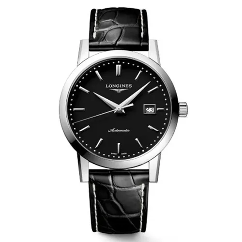 Đồng Hồ Nam Longines 1832 L4.825.4.52.0 Màu Đen