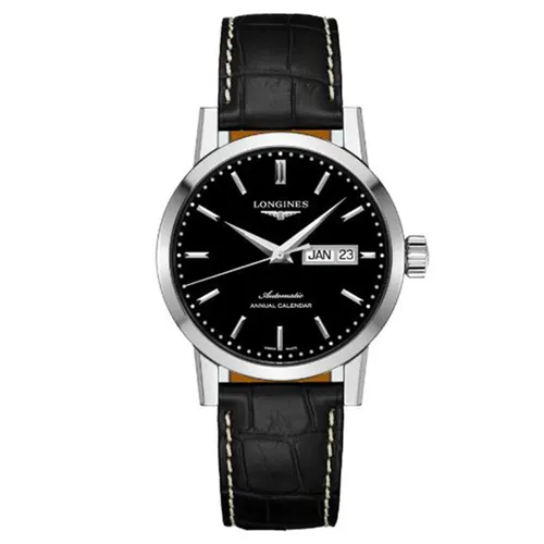 Đồng Hồ Nam Longines 1832 L4.827.4.52.0 Màu Đen - Đồng hồ - Vua Hàng Hiệu