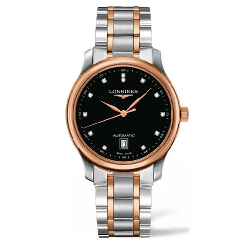 Đồng Hồ Nam Longines Master L2.628.5.59.7 Màu Bạc Đen - Đồng hồ - Vua Hàng Hiệu
