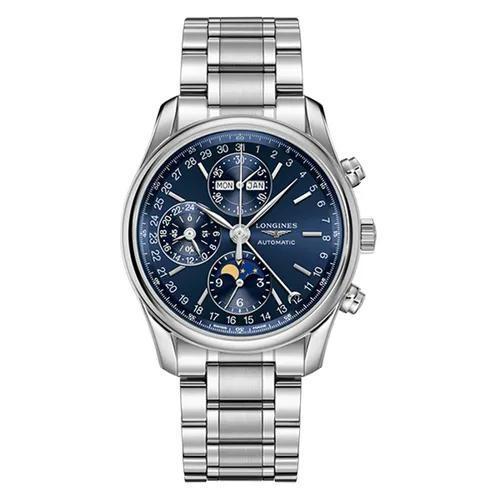 Đồng Hồ Nam Longines Master L2.673.4.92.6 Màu Bạc Xanh