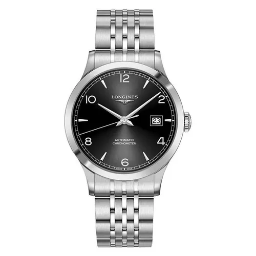 Đồng Hồ Nam Longines Record Collection L2.821.4.56.6 Màu Bạc Đen - Đồng hồ - Vua Hàng Hiệu