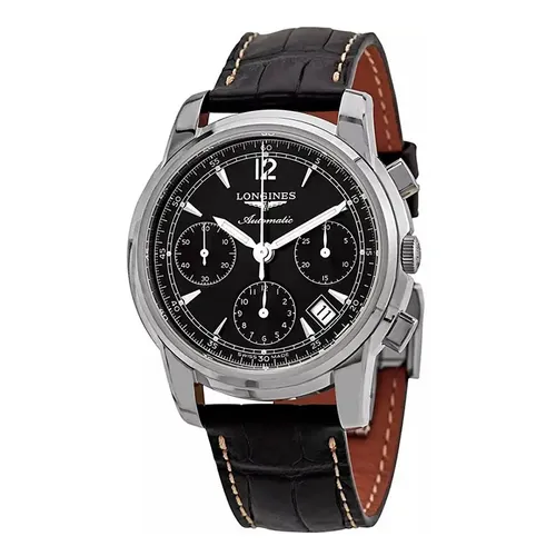 Đồng Hồ Nam Longines Saint-Imier Chronograph L2.753.4.52.3 Màu Đen Bạc - Đồng hồ - Vua Hàng Hiệu