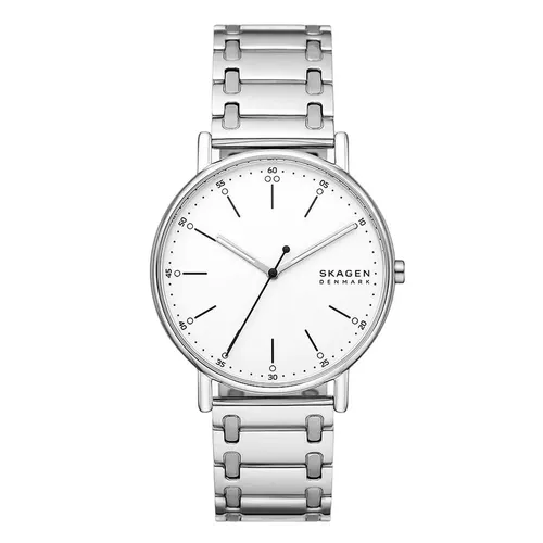 Đồng Hồ Nam Skagen Signatur Three-Hand Silver Stainless Steel Bracelet Watch SKW6912 Màu Bạc - Đồng hồ - Vua Hàng Hiệu