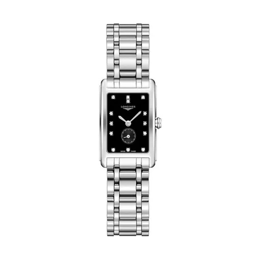 Đồng Hồ Nữ Longines Dolcevita L5.255.4.57.6 Watch Màu Đen Bạc - Đồng hồ - Vua Hàng Hiệu