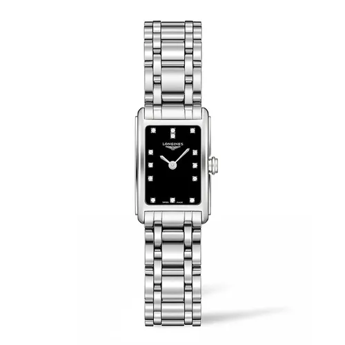 Đồng Hồ Nữ Longines Dolcevita L5.258.4.57.6 Watch Màu Đen - Bạc - Đồng hồ - Vua Hàng Hiệu
