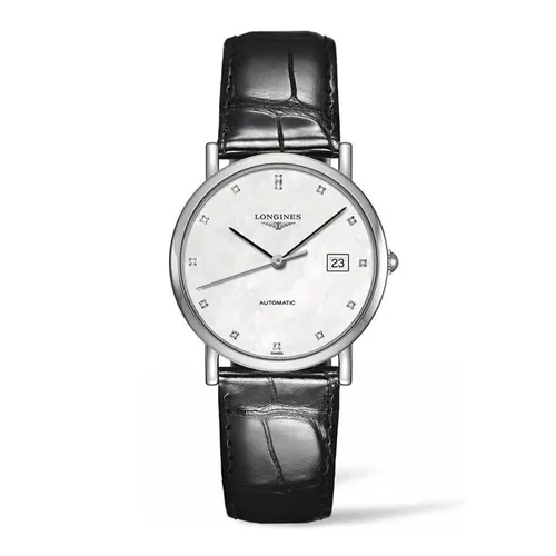 Đồng hồ - Đồng Hồ Nữ Longines Elegant L4.809.4.87.2 (L48094872) Màu Đen - Vua Hàng Hiệu