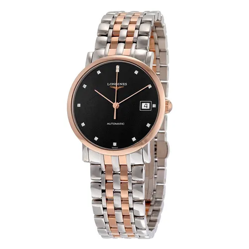 Đồng Hồ Nữ Longines Elegant Watch L4.809.5.57.7 Màu Demi (Vàng Hồng - Bạc) - Đồng hồ - Vua Hàng Hiệu