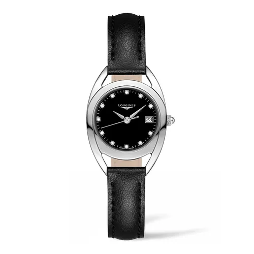 Đồng hồ - Đồng Hồ Nữ Longines Equestrian Watch L6.136.4.57.0 Màu Đen - Vua Hàng Hiệu