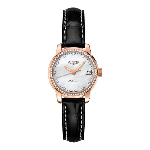Đồng hồ - Đồng Hồ Nữ Longines The Saint-Imier L2.263.9.87.3 Watch Màu Đen - Vua Hàng Hiệu