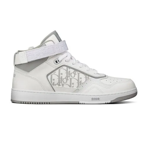 Dior Sneakers - Giày Sneaker Nam Dior B27 High ‘Dior Oblique Galaxy White’ Màu Trắng Size 41 - Vua Hàng Hiệu