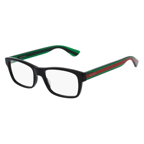 Kính Mắt Cận Gucci Demo Rectangular Men's Eyeglasses GG0006ON 002 Màu Đen - Xanh