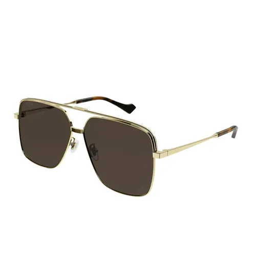 Kính Mát Nam Gucci Sunglass GG1099SA 003 61mm Màu Nâu