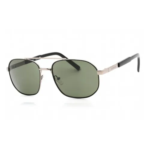 Kính mắt - Kính Mát Nam Guess 57mm Sunglasses GF0250-06N-57 Màu Xanh Lá - Vua Hàng Hiệu