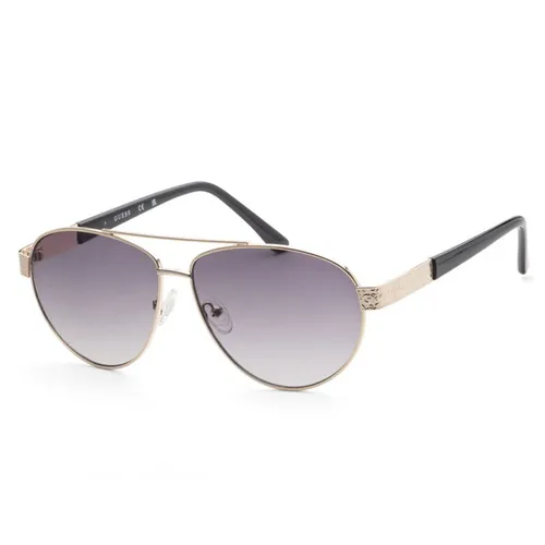 Kính Mát Nam Guess 60mm Gold Sunglasses GF0414-32B Màu Xám Vàng