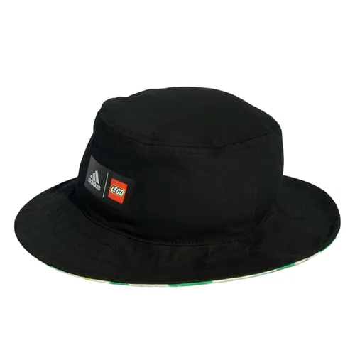 Mũ nón Adidas Mũ tròn - Mũ Adidas Trẻ Em Kid x Lego Play Bucket Hat HT6363 Hai Mặt Màu Đen Xanh - Vua Hàng Hiệu
