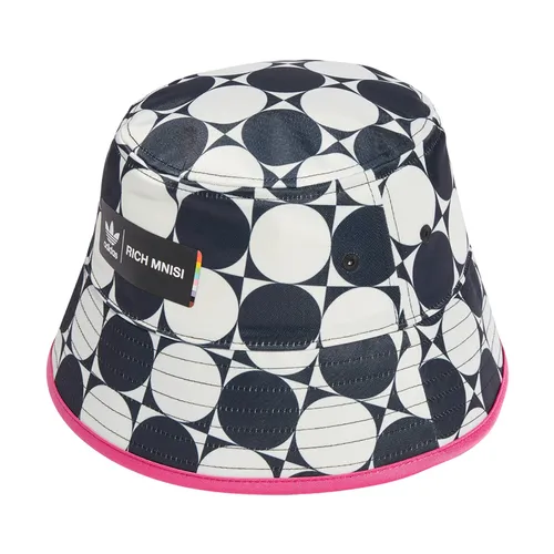 Mũ nón Adidas Mũ tròn - Mũ Adidas Pride Rich Mnisi Bucket Hat IM1539 Màu Đen Trắng - Vua Hàng Hiệu