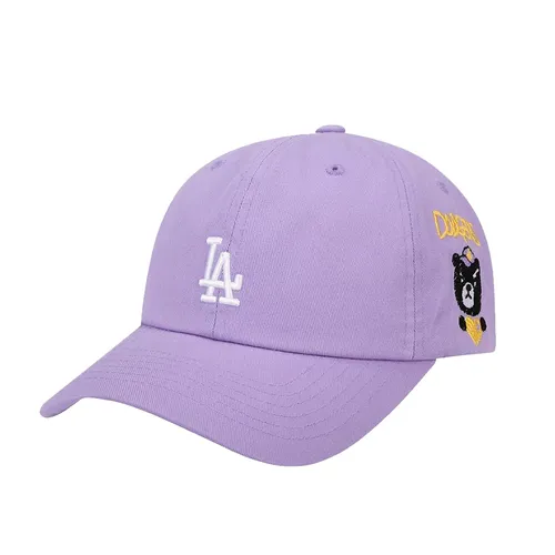 Mũ MLB Mega Bear Heart Ball Cap LA Dodgers 32CPAB111-07V Màu Tím