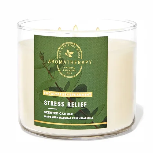 Nến Thơm Bath & Body Works Eucalyptus Spearmint 3-Wick Candle 411g