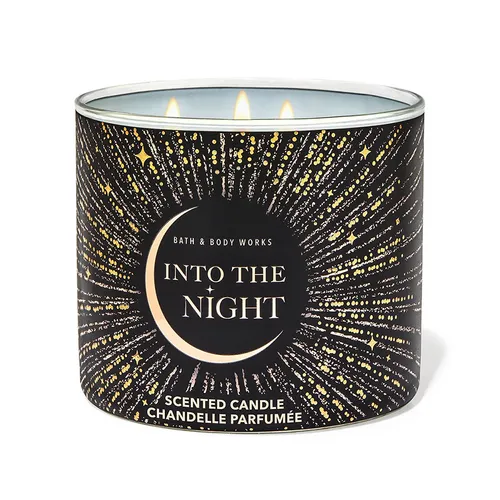 Nến Thơm Bath & Body Works Into The Night 3-Wick Candle 411g