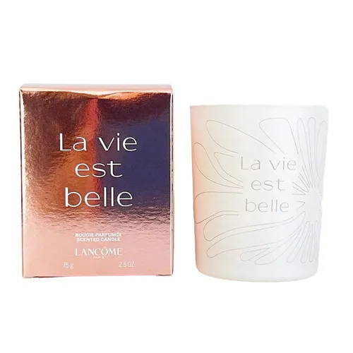 Nến thơm Pháp - Nến Thơm Lancôme La Vie Belle Scented Candle 75g - Vua Hàng Hiệu