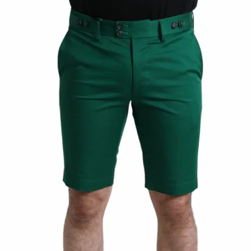 Thời trang - Quần Short Nam Dolce & Gabbana D&G Khaki Short GYTJMT FUFIS Màu Xanh Size 46 - Vua Hàng Hiệu