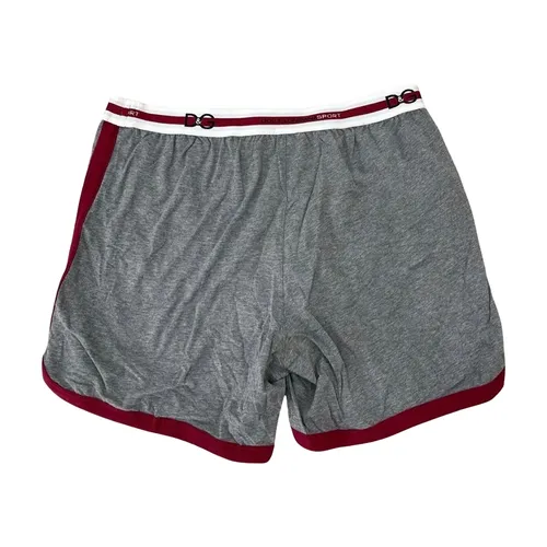Thời trang - Quần Short Nam Dolce & Gabbana D&G Viền Đỏ Sport N4C16J FUECH Màu Xám Phối Đỏ Size 4 - Vua Hàng Hiệu