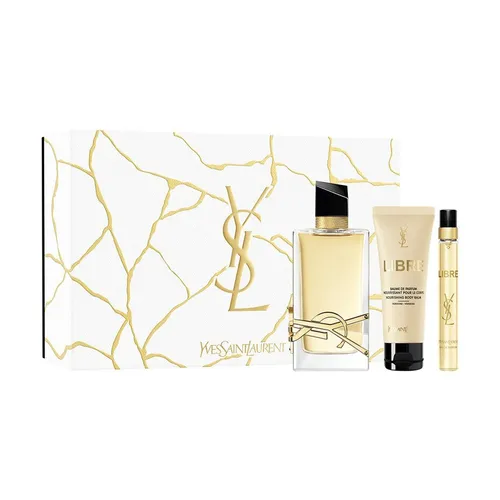 Set Nước Hoa Nữ YSL Yves Saint Laurent  Libre Holiday EDP Gift Set 3 Món (90ml + 10ml + 50ml)