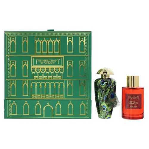 Set Nước Hoa Unisex The Merchant Of Venice Imperial Emerald Gift Set 2 Món (100ml x 2) - Nước hoa - Vua Hàng Hiệu