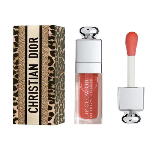 Son Dưỡng Dior Lip Glow Oil 012 Rosewood Màu Hồng Gỗ 6ml (Vỏ Beo) - Son Môi - Vua Hàng Hiệu