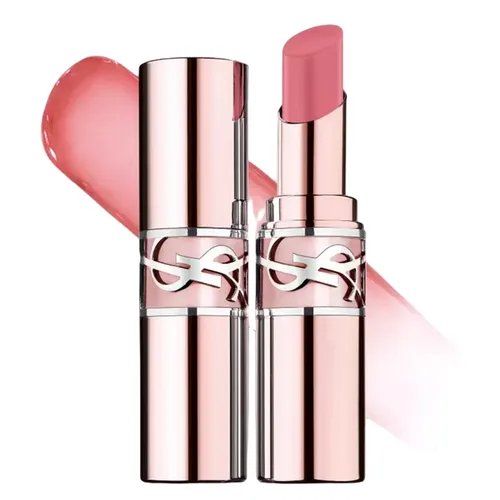 Son Môi Hồng Nude Pháp - Son Dưỡng Yves Saint Laurent YSL Loveshine Candy Glow 44B Nude Lavalliere Màu Hồng Nude - Vua Hàng Hiệu